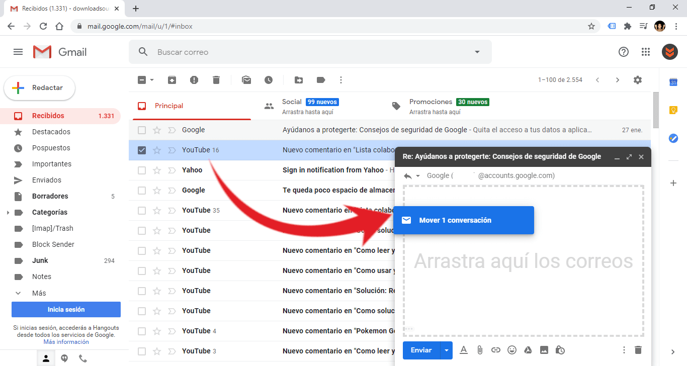 Cómo Enviar Correos Como Archivos Adjuntos En Gmail 6943